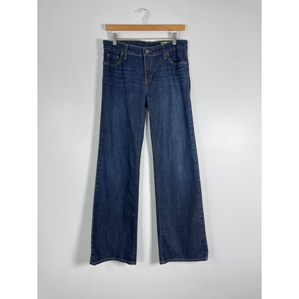 Classic Core Gap Women Size 4 Ankle Straight Leg Jeans Dark Indigo Wash Denim